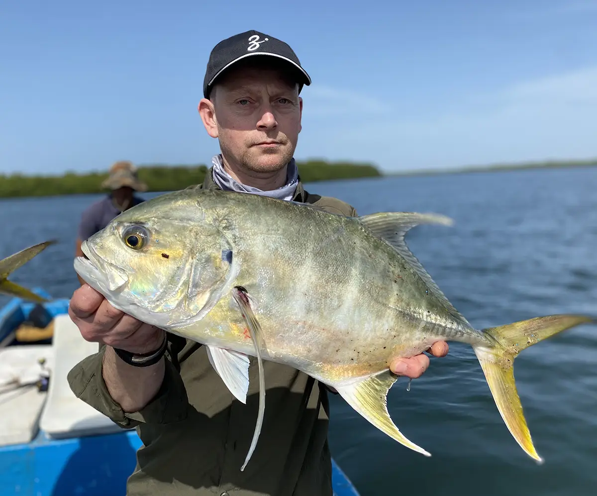 Jack caught during an all-inclusive fishing holiday in Senegal